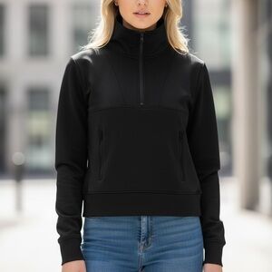 Ebb & Flow women's half zip pullover size medium